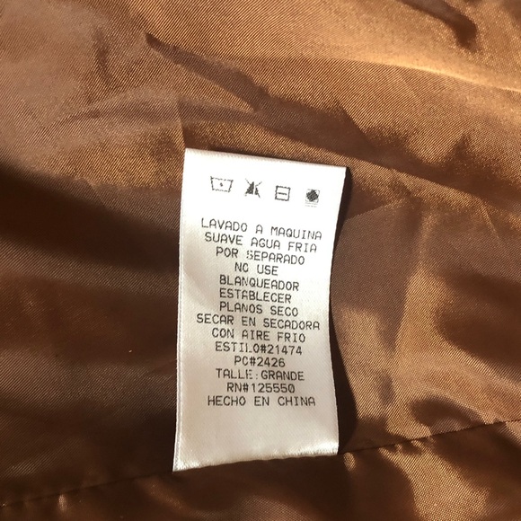 Fashion Nova Brown Faux Fur Jacket - Picture 4 of 6